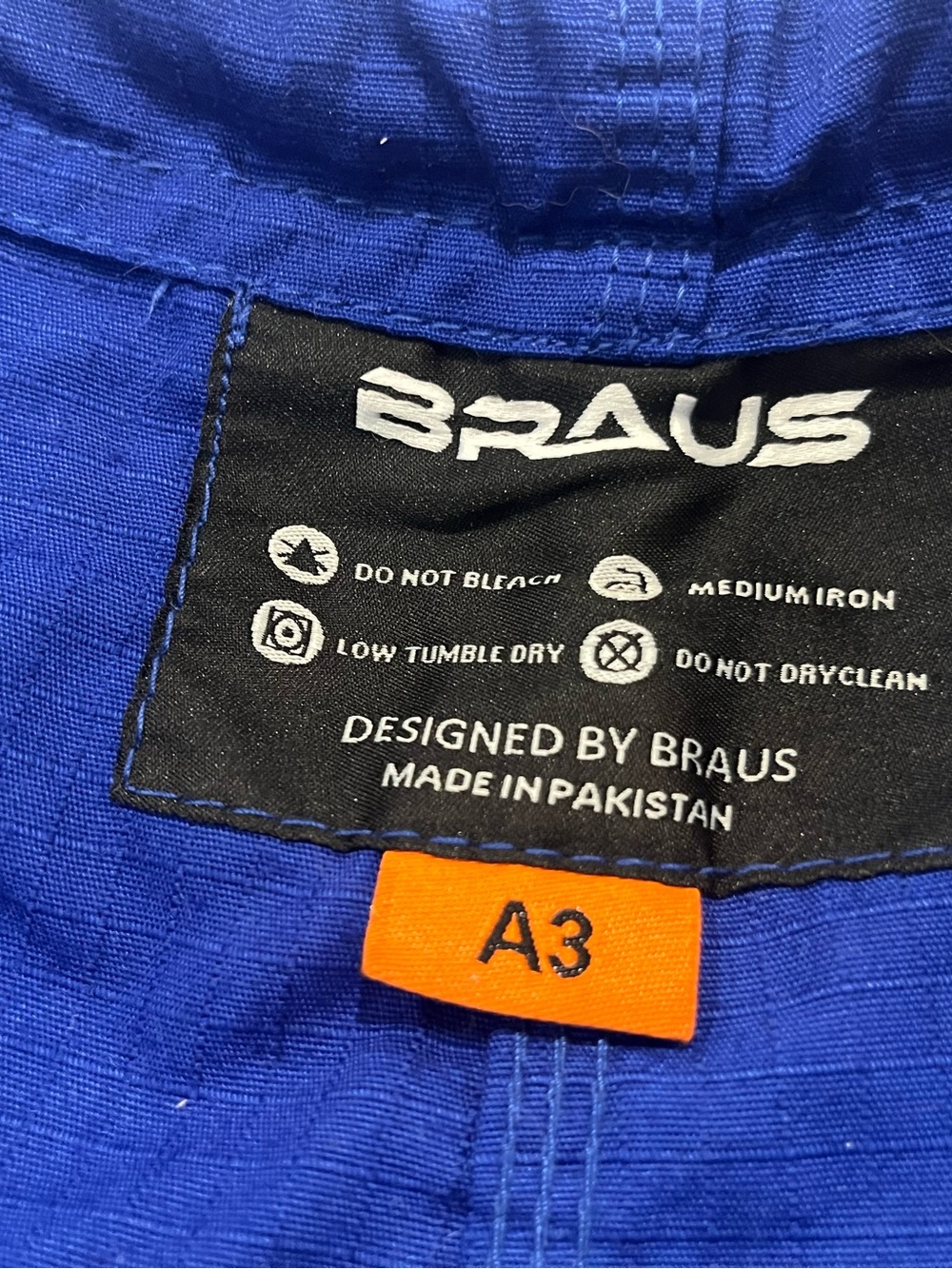 Men’s BJJ Gi Pants- Royal Blue - Picture 3 of 4